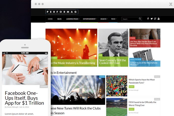 THRIVE THEMES PERFORMAG WORDPRESS THEME
